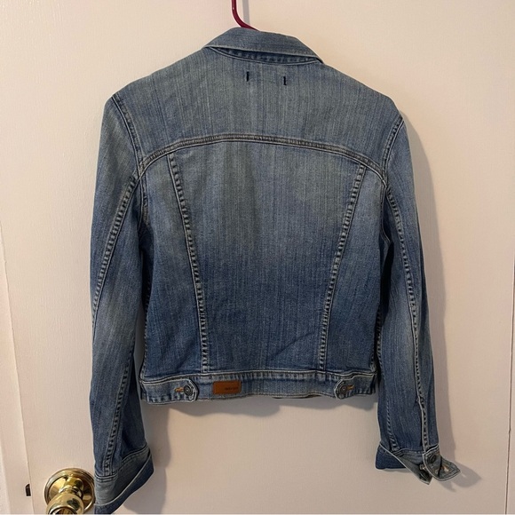 Red Engine Denim Blue Jean Jacket Giacca Women’s Small - Picture 10 of 14